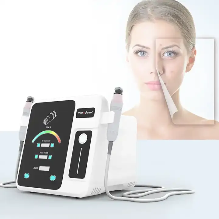 Máquina de microaneedling fracionária de RF Face e corpo Máquina de alta eficiência Rejuvenescimento Tratamento da cicatriz