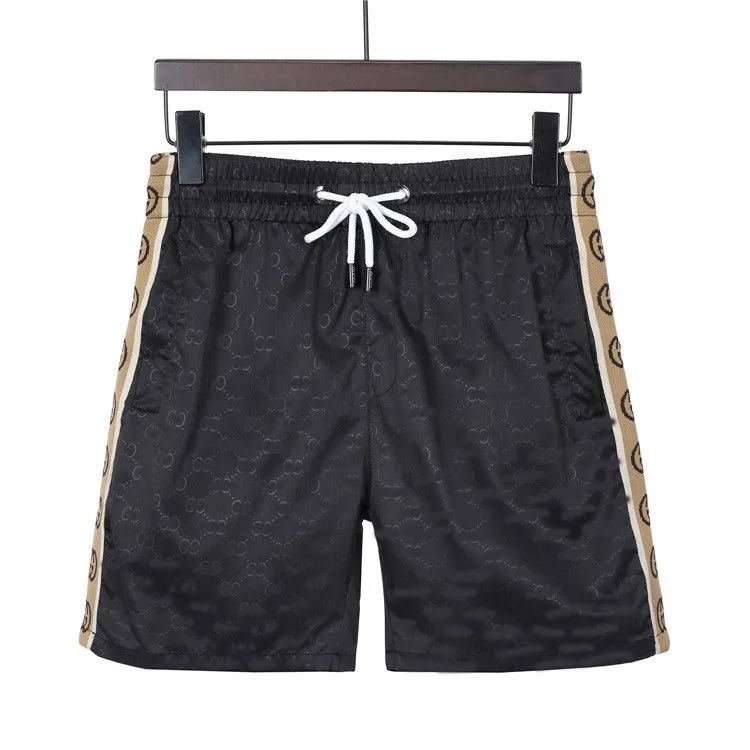 Heren shorts 2024 zomer ontwerpers casual sport mode sneldrogend heren strandbroek zwart en wit Aziatische maat LOL maat M = 3XL