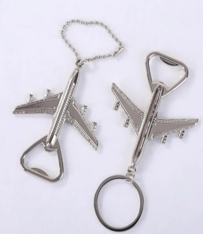 Airplane Opener Aircraft Keychain Beer Openers Plane Shape Beer Opener Keyring Birthday Wedding Party Gift Airplane Keychain Opene5728554