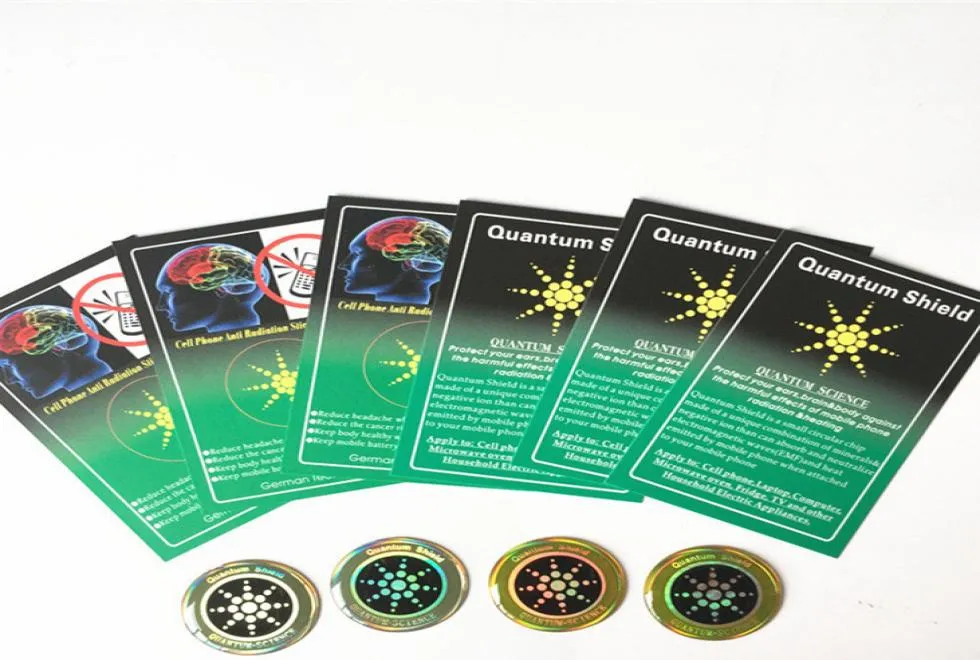 Quantum Shield-sticker Mobiele telefoonsticker voor mobiele telefoon Anti-stralingsbescherming tegen EMF Fusion Excel AntiRadiation6220297