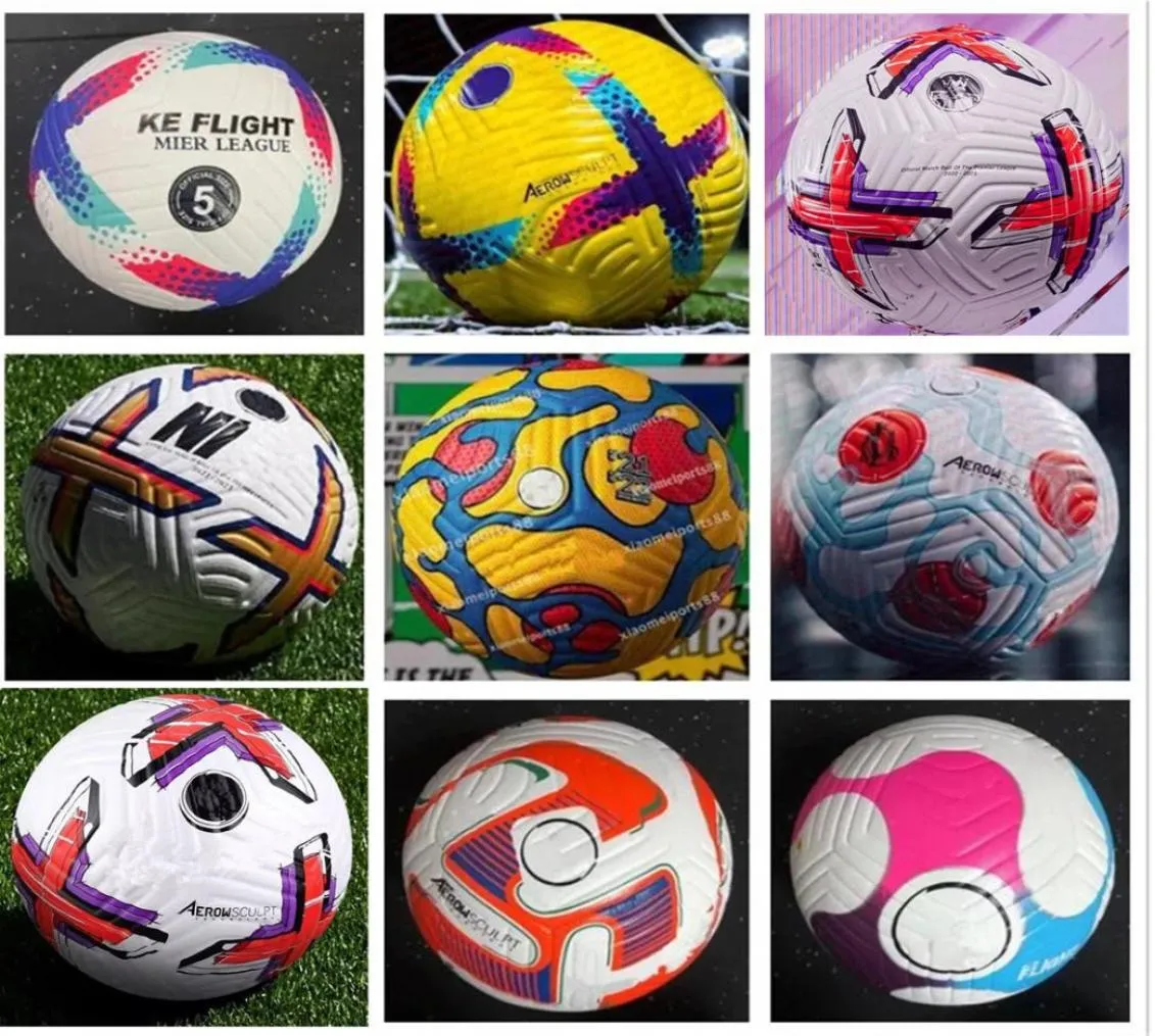 New Club League 2022 2023 2024 Soccer Ball Size 5 Highgrade Nice Match Liga Premer 22 23 24 PU Football Ship The Balls Without AI8595287