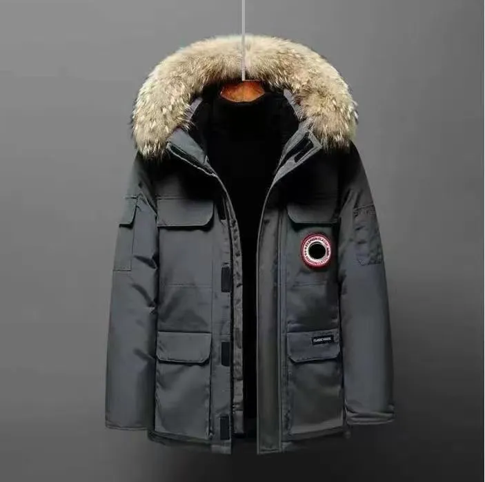 Herren Daunenparkas Canadian Goose Wintermantel Dicke warme Jacken Arbeitskleidung Jacke Outdoor verdickt Mode Keeping Couple Live Hohe Qualität M-5XL