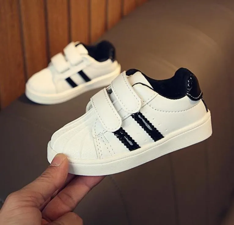 New Toddler Babys Soft Casual Shoes Kids Boy Girls Walking Shoes NonSlip Unisex Baby Shoes Newborn Black Red Gold Color 2011306202632
