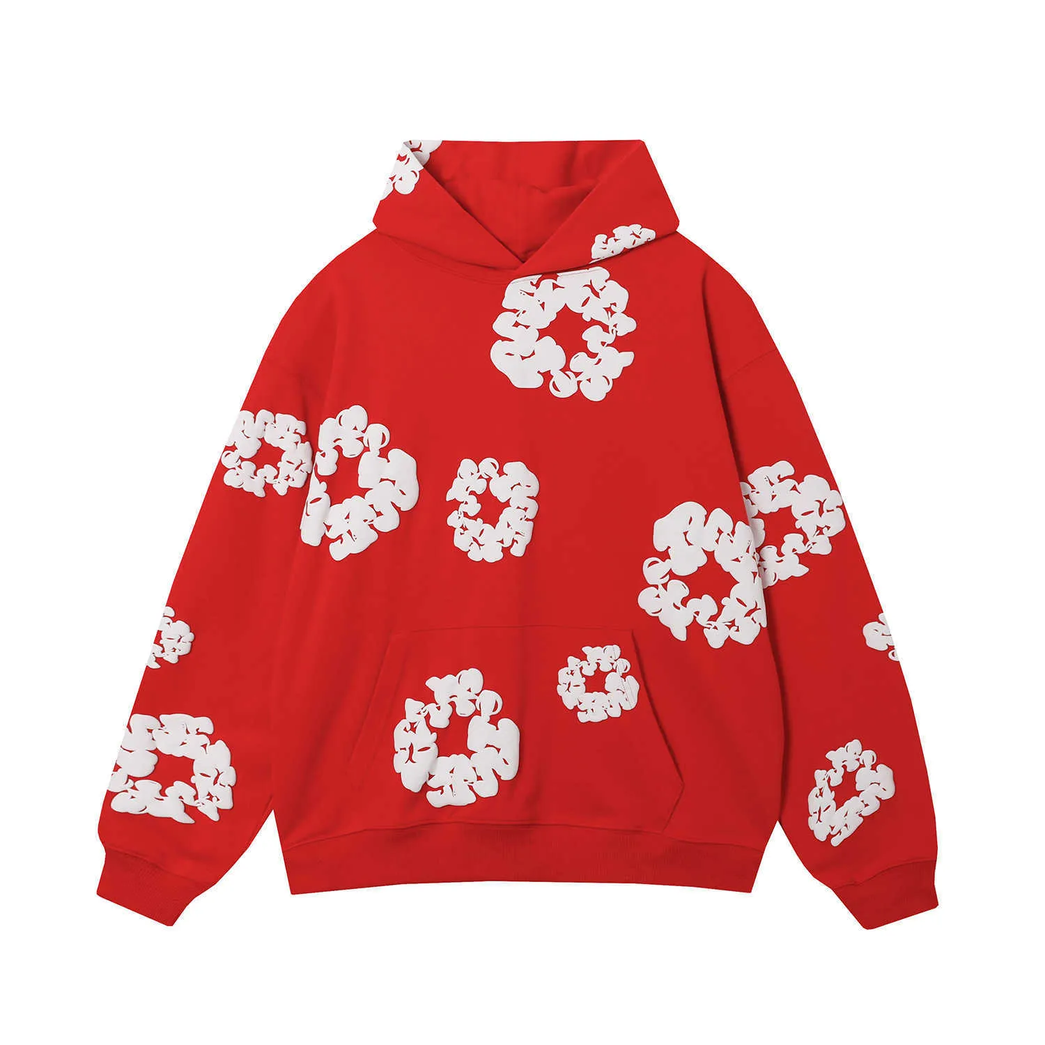 ★PHER★ MET Flower Sweatshirt & Sweatpant Set 30% OFF] FLOWER SWEATSHIRT & SWEATPANTS SET – Strawberry