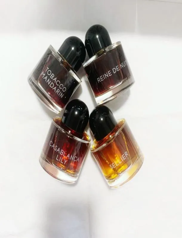 En yeni parfüm seti 10ml*4 adet takım elbise Reine de nuit Sellier A Lily Tobacco Mandarin Spreyi Hediye Extrait De-Parfum Oryantal Notlar Charming4161211