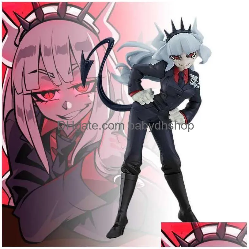 Manga Pop Up Parade Helltaker Lucifer Figure 18Cm Gifts Kawaii Toy For Kid Action Adt Collection Statue Model Doll Drop Delivery Dhxv3