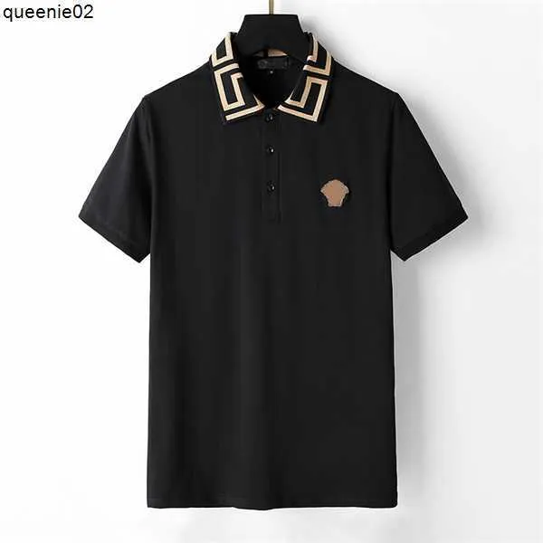 Neue kurzärmlige Poloshirts auf dem Markt. Herren-Poloshirts, Herren-Designer-Hemden für Herren, High-Street-Stickerei, Little Bees-Druck, Markenkleidung, Baumwollkleidung