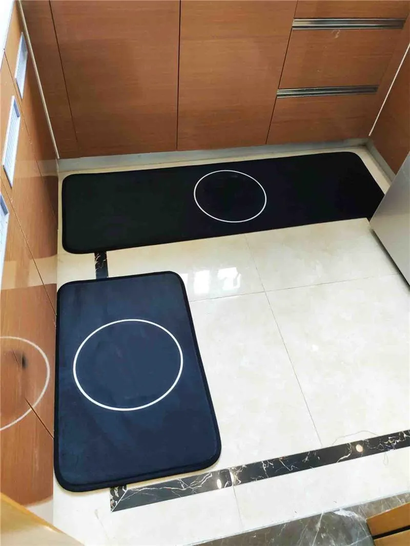 Tapis de salle de bain pour Restaurant, ensemble de deux pièces pour cuisine, intérieur antidérapant, absorbant l'eau, silencieux, pour balcon, livraison gratuite