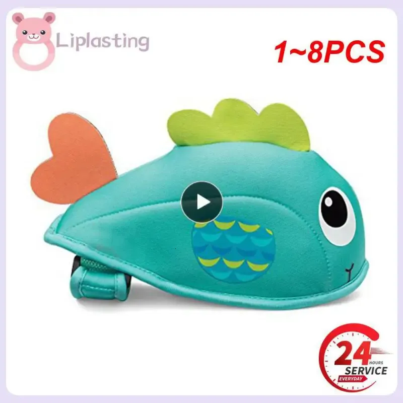 18PCS Cartoon diving material Water Faucet mouth Protection Cover Baby Safety Protector Bath Tap Product Edge Corner Guards 231227