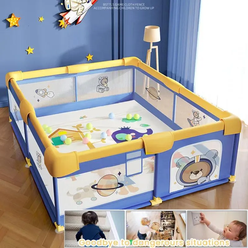 Rail Baby Rail Shining Playpen Playground Playground Harriers لـ 06 عامًا من العمر سورًا داخليًا 230628