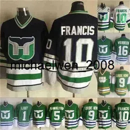 Weng 9 Gordie Howe 11 Kevin Dineen 5 Ulf Samuelsson 1 Mike Liut 26 Ray Ferraro 16 Patrick Verbeek 10 Ron Francis Hockey