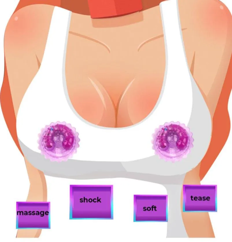 Linwo 2pcs stimulus fort pinces de mamelon vibrateurs toys sexuels pour femmes clips stimulateur mammaire féminin bdsm adulte toys2274919