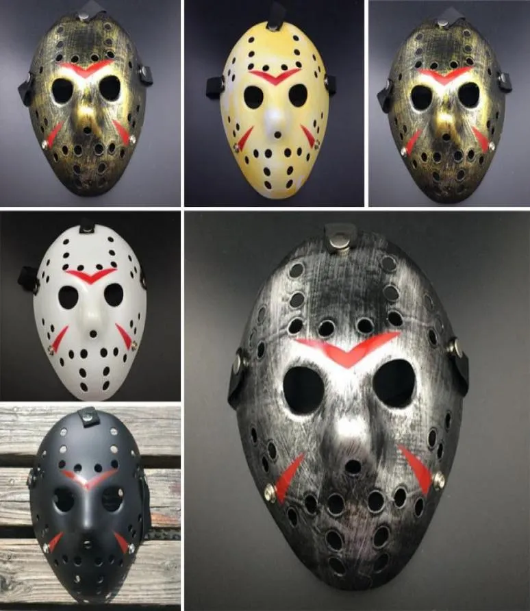 Costume de Cosplay d'horreur du vendredi 13e partie 7, Costume 1 pièce de Jason Voorhees, masque de hockey en Latex Vorhees4750060