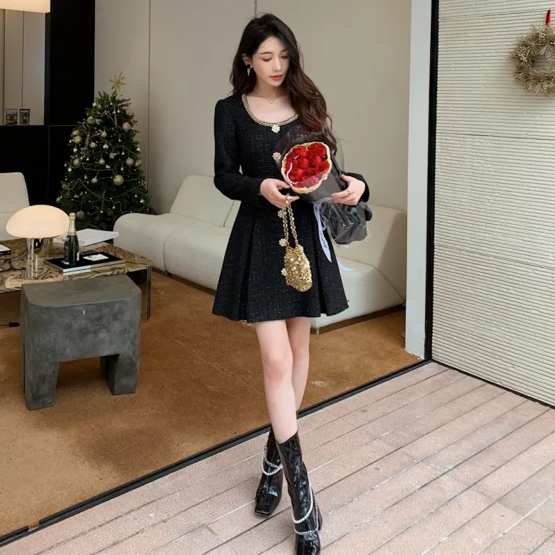 Self Portrait Women Coarse Flower Tweed Knee-Length Cotton Dress with Beading Decoration from Dhgate Skirts - price 96.61 Self Portrait Women Coarse Flower Tweed Knee-Length Cotton Dress with Beading Decoration from Dhgate Skirts - price 96.61