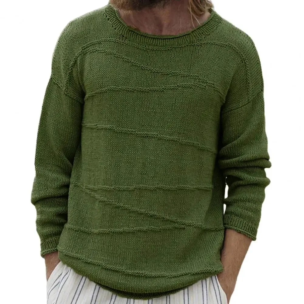 Inverno e autunno maglione da uomo lavorato a maglia con fiori o-collo patch lavoro maglione caldo a maniche lunghe maglione moda casual da uomo abbigliamento 231228