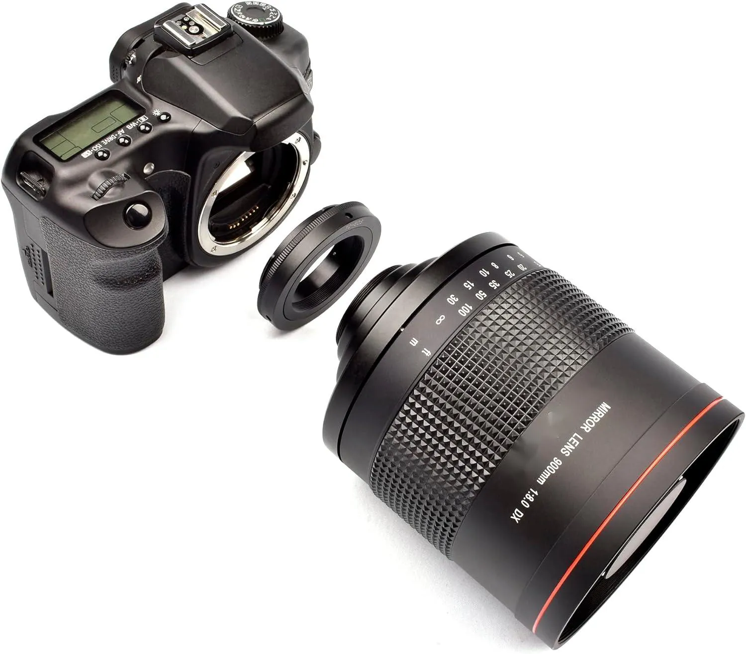 Full Frame 900mm F8.0 Telephoto mirror and lens for