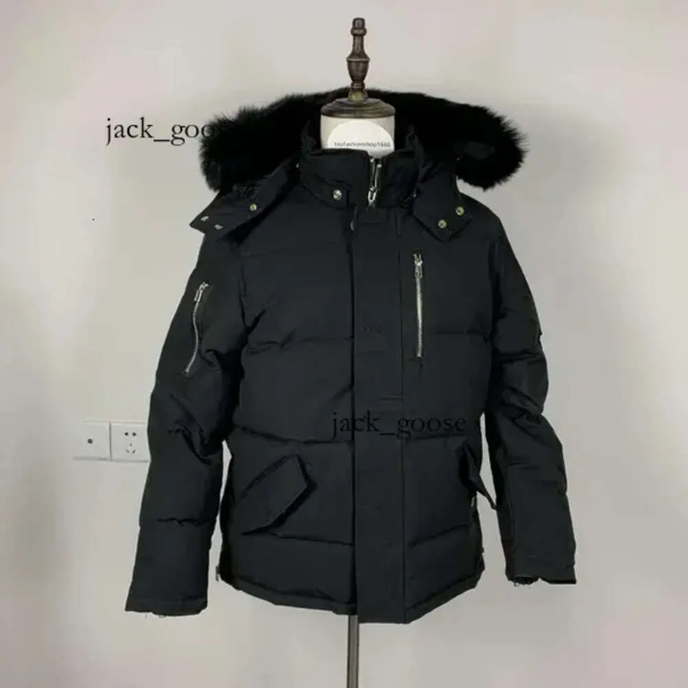 Moose Knuckle Jacket Designer Men Winter Down Canada Jacket Outdoor Overcoat Waterproof Snow Proof Puffer Thick Colla Real Wolf Fur 614