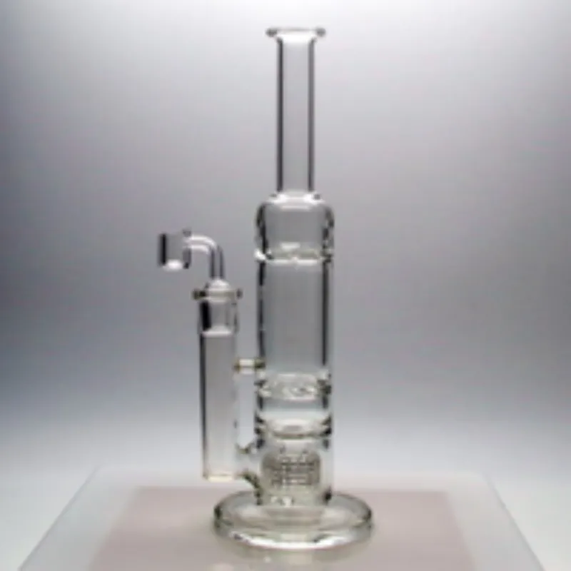 11inch glazen bong heldere percolator waterpijp 14 mm vrouwelijke joint met kom