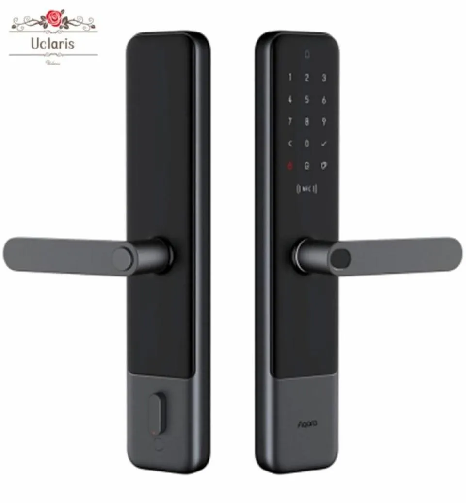 AQARA N200 Akıllı Kapı Kilidi Parmak İzi Bluetooth Parola NFC Kilit Açma HomePle HomeKit Mijia ile Kapı Zili ile Akıllı Bağlantı 2014661770