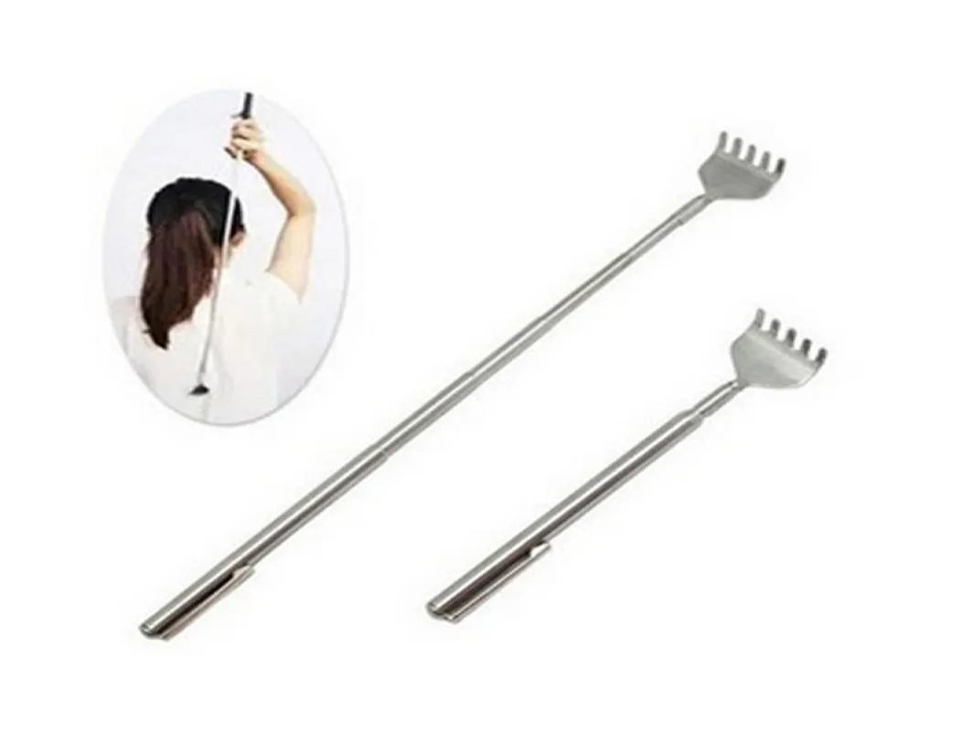 Body Massager Zakformaat Draagbaar Telescopisch Uitschuifbaar Uitschuifbare Back Scratcher Pen Clip2459502