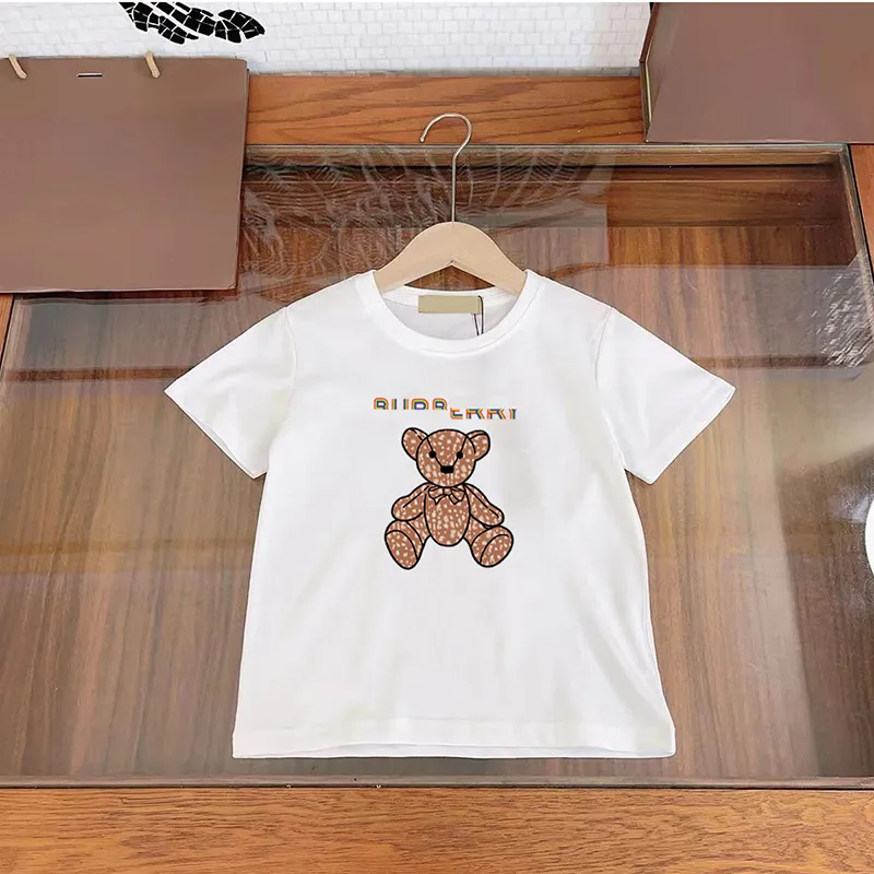 Baby Boy Girl T-Shirt Designer Kids Clothes B Casual T Shirts Cotton Beers Tshirts Fashion Short Sleeve Tees Children Summer Clothing Brand Tshirt CYD23122802