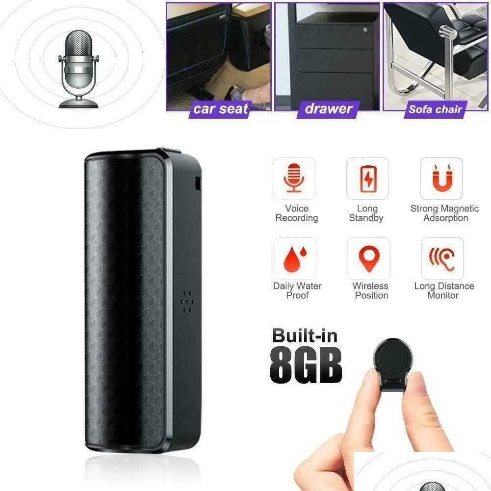 Digital Voice Recorder Premium Q70 Silne magnetyczne uczenie się absorpcji MP3AI Inteligentna redukcja szumów o wysokiej rozdzielczości Con dhmdh