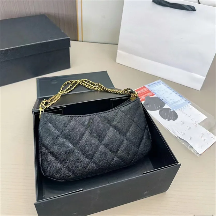 Designer Bag Women Underarm Shoulder Bag Hobo Handbag Diamond Lattice Chain Bags Sheepskin Leather Garbage Fashion Handväskor