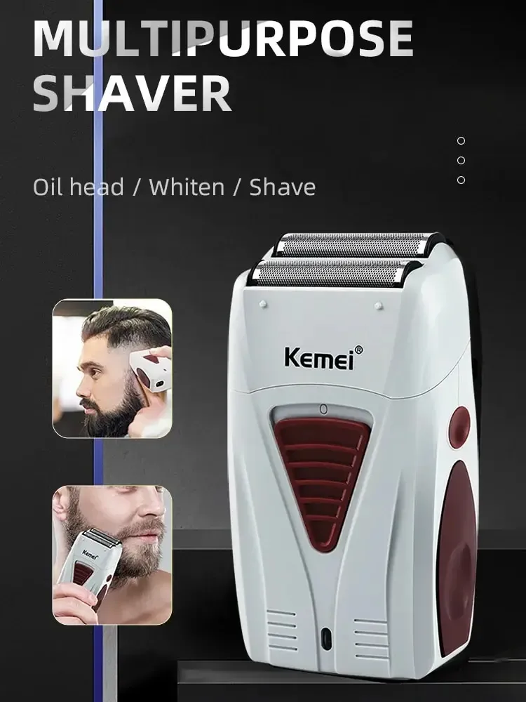 KEMEI3382 PROFRIPÇÃO CABELO RECARGELHE CLIPPER DE REMOÇÃO DE CABEÇA DE CABE