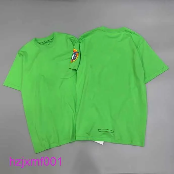 Fr9k Men's T-shirts Ch Classic Purple Green t Shirt High Quality Letter Pattern Printed Pullover Cotton Fashion Mens Woman Tees Size S-xxl