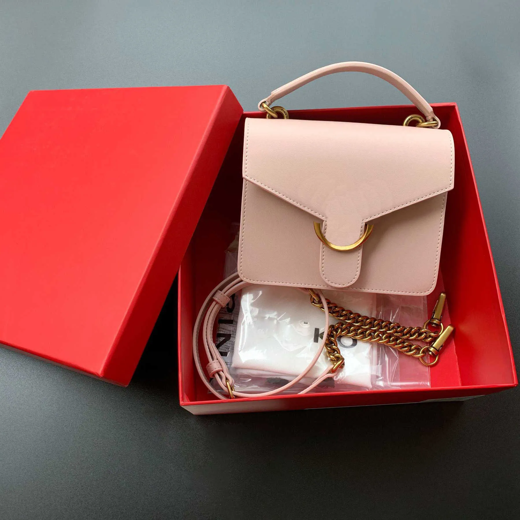 Pink Swallow Designer Torby skórzane ręczne klasyczne jedno ramię w torbie jaskółce Bag damska Messenger BGS 231228