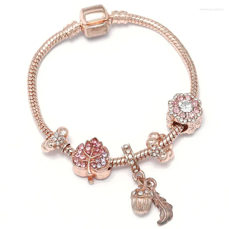 Bracelets de charme Charmes de marguerite d'été pour femmes fleurs bricolage pendentif fines bracelets femelles bijoux