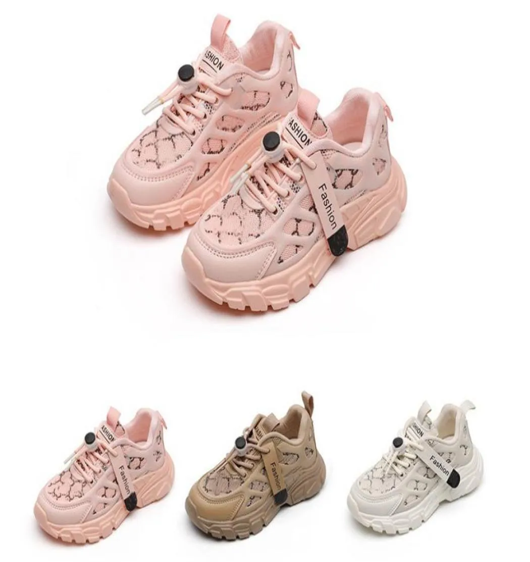 Barn mode sneakers trycker casual skor vår höst barn designer baby pojke springsko hh21-3771053955