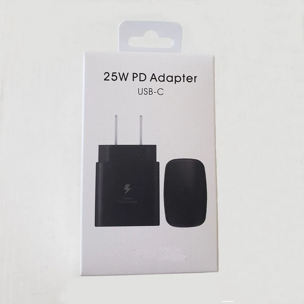 Ahorra a lo Grande en Compras al por Mayor de Samsung Fast Charge USB C 25W  Cargador De Pared Calidad OEM Original 25W PD USB C CARGA RÁPIDA 20W