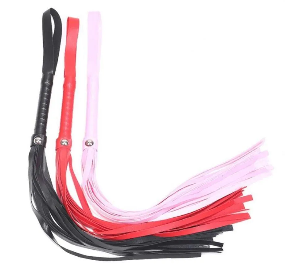 Adult Toys Erotic Soft Leather Whip Sex Kit Paddle Spanking Bondage Flirt Fetish Flogger SM Floggers For Sexo9836745