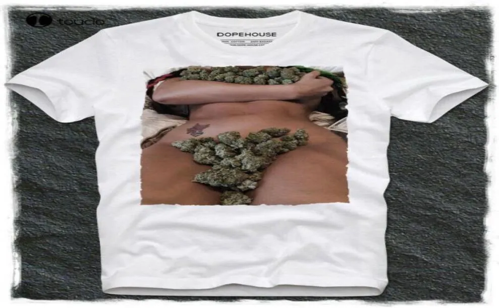 Men039s camisetas t sexy menina kiffer bong grama pornô porno swag pot cabeça camiseta7206774