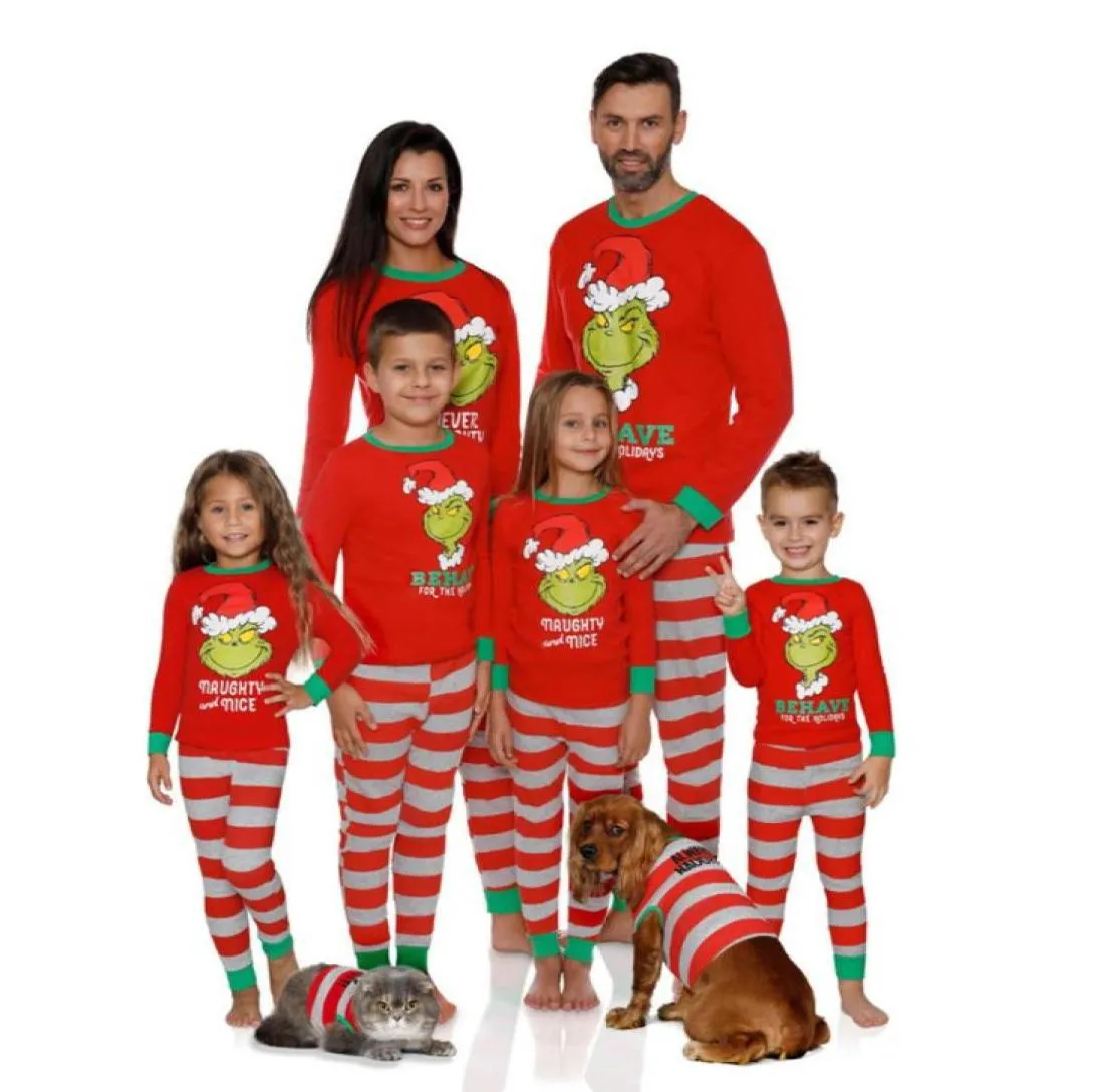 New unique saucer man printed Pajamas Matching Family Christmas Pajamas Boys Girls Sleepwear Kids Pajamas parents Sleepwear couple2258814