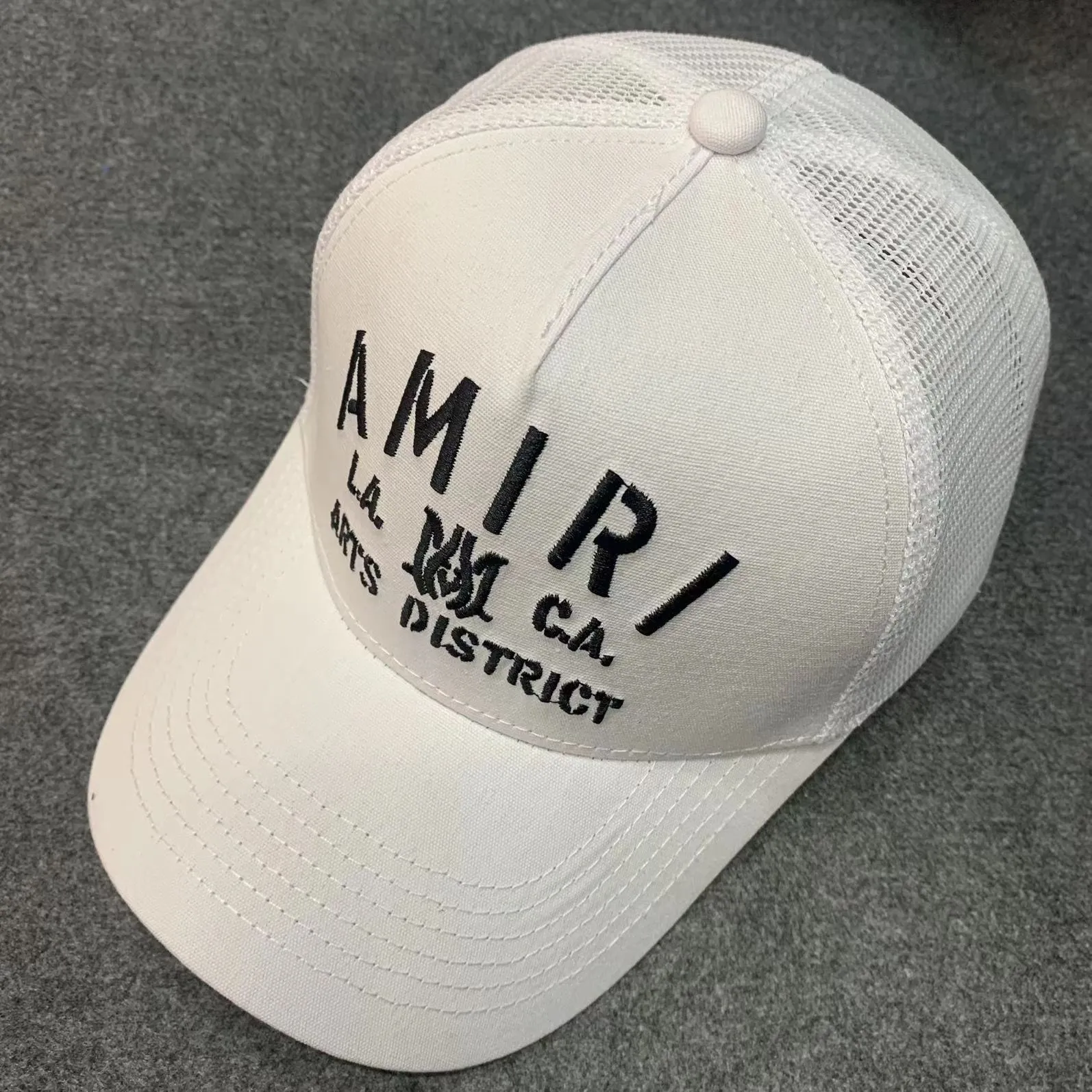 Unisex embroidered acrylic baseball hat with adjustable  display picture 3
