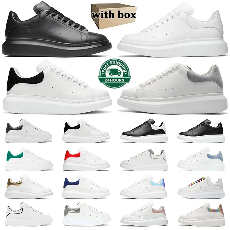 com caixa homens mulheres correndo designer sapatos casuais couro camurça plataforma tênis triplo preto branco bege exuberante vermelho masculino treinadores esportes tamanho 36-45