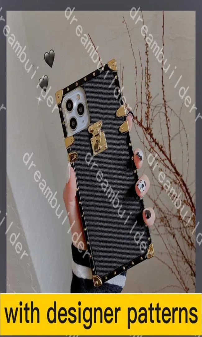 Cas de téléphone de créateur de mode pour iPhone 14 Pro Max 14 PS 13 12 13pro 13promax 11 xr xs xsmax en cuir Card Holder Samsung S20 S20P S20U Note 10 10P 20U Cover6185836