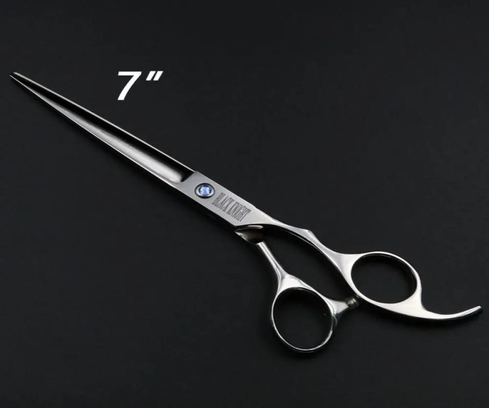 Forbici da 7 pollici per taglio di capelli professionisti parrucchiere salone salone pet dog shears bk035 ly1912319255402