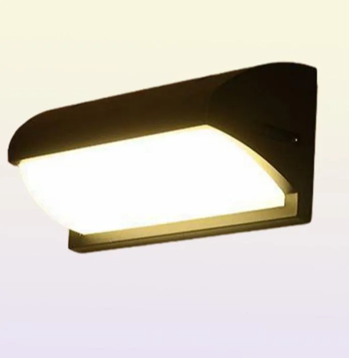 Lampada da parete per esterni a LED impermeabile IP65 portico moderno sensore di movimento lampada da cortile giardino 90 ~ 260 V Lamps1098949