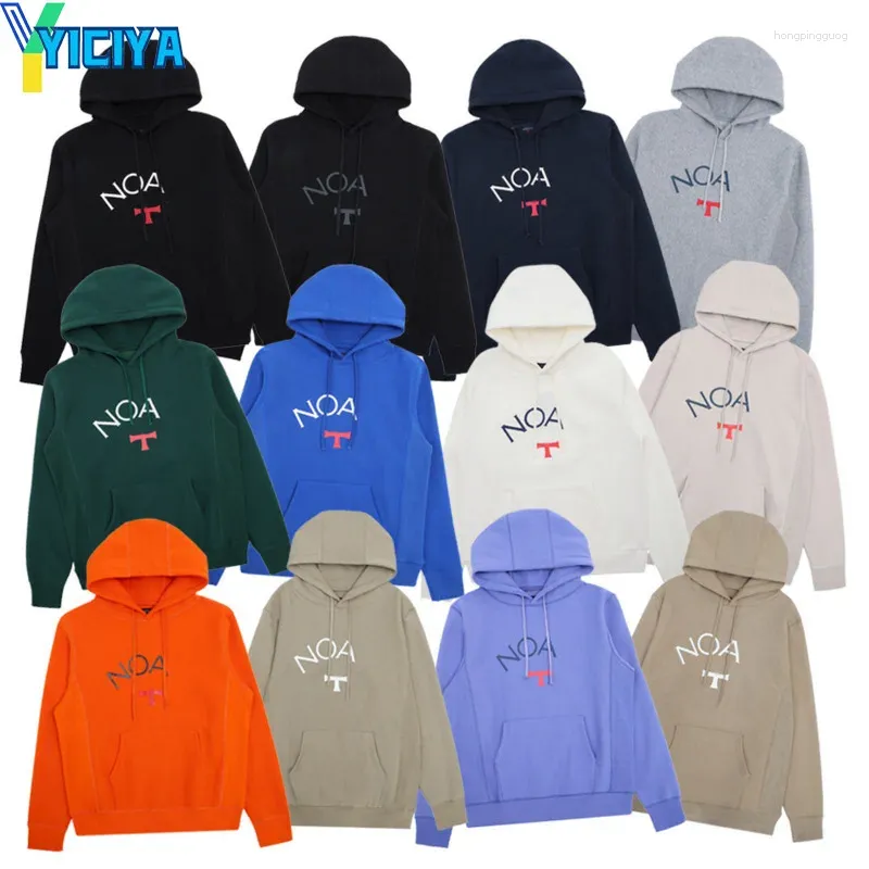 Hoodies للسيدات yiciya hooded قميص noa العلامة التجارية الأمريكية الجيل الأول من قميص هوديس قميص سولوفر ملابس ملابس السترة ملابس السترة