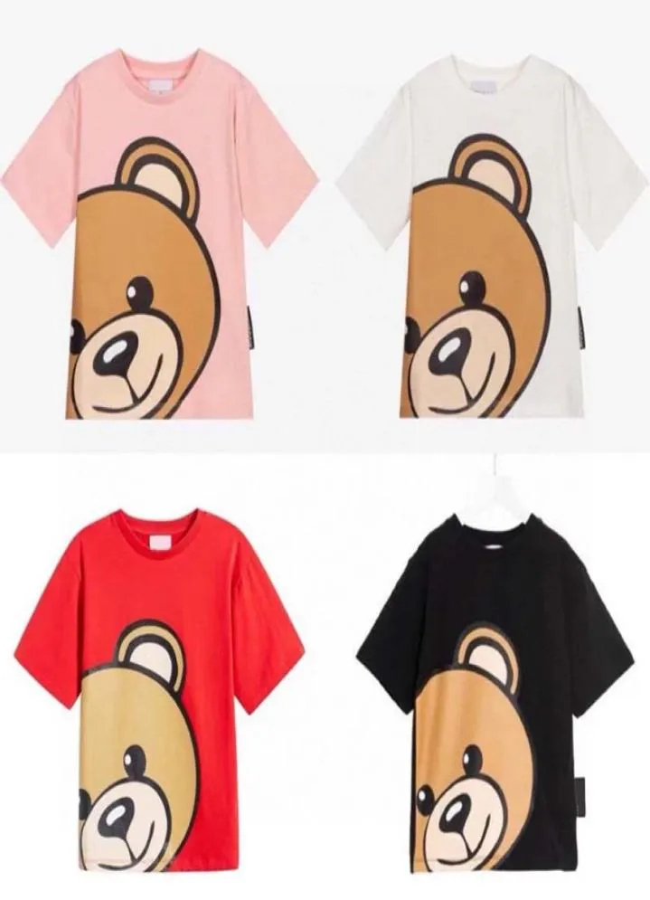 Kids TShirts Top Tees Girl Classic Letter Bear Cute Casual Boy Baby Clothes Comfortable Breathable Tshirt Multicolor Child Summer3177636