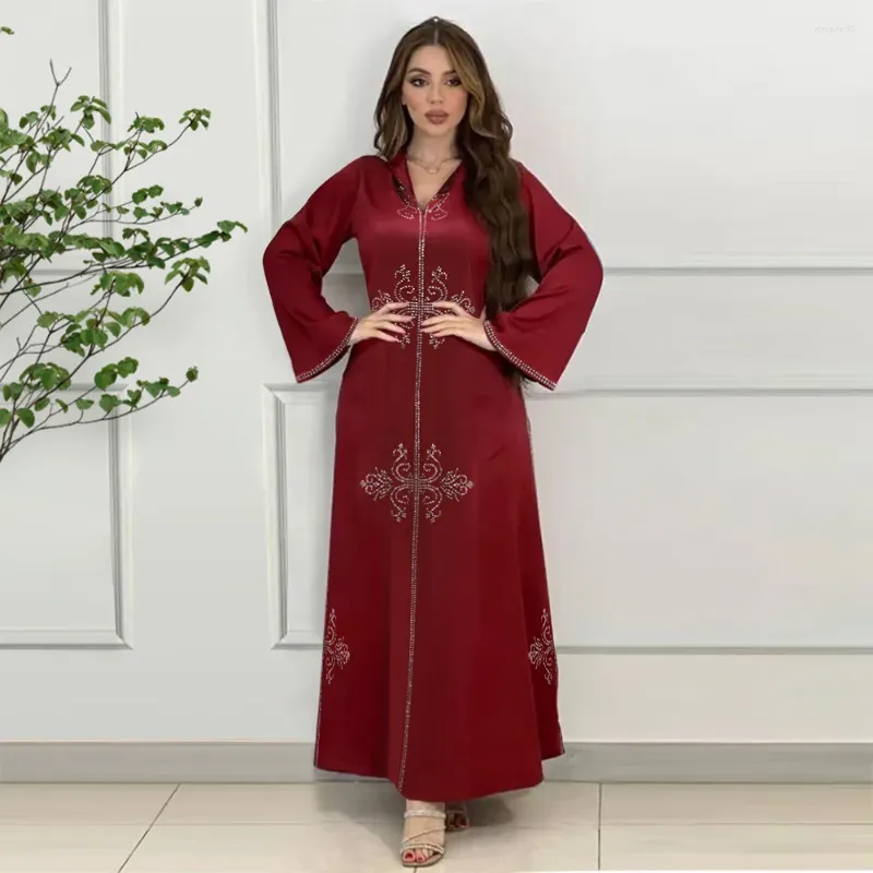 Vêtements ethniques Eid musulman habit arabe Dubai Abaya African robes femmes jalabiya marocain kaftan hooded robe party 2023 Ramadan élégant
