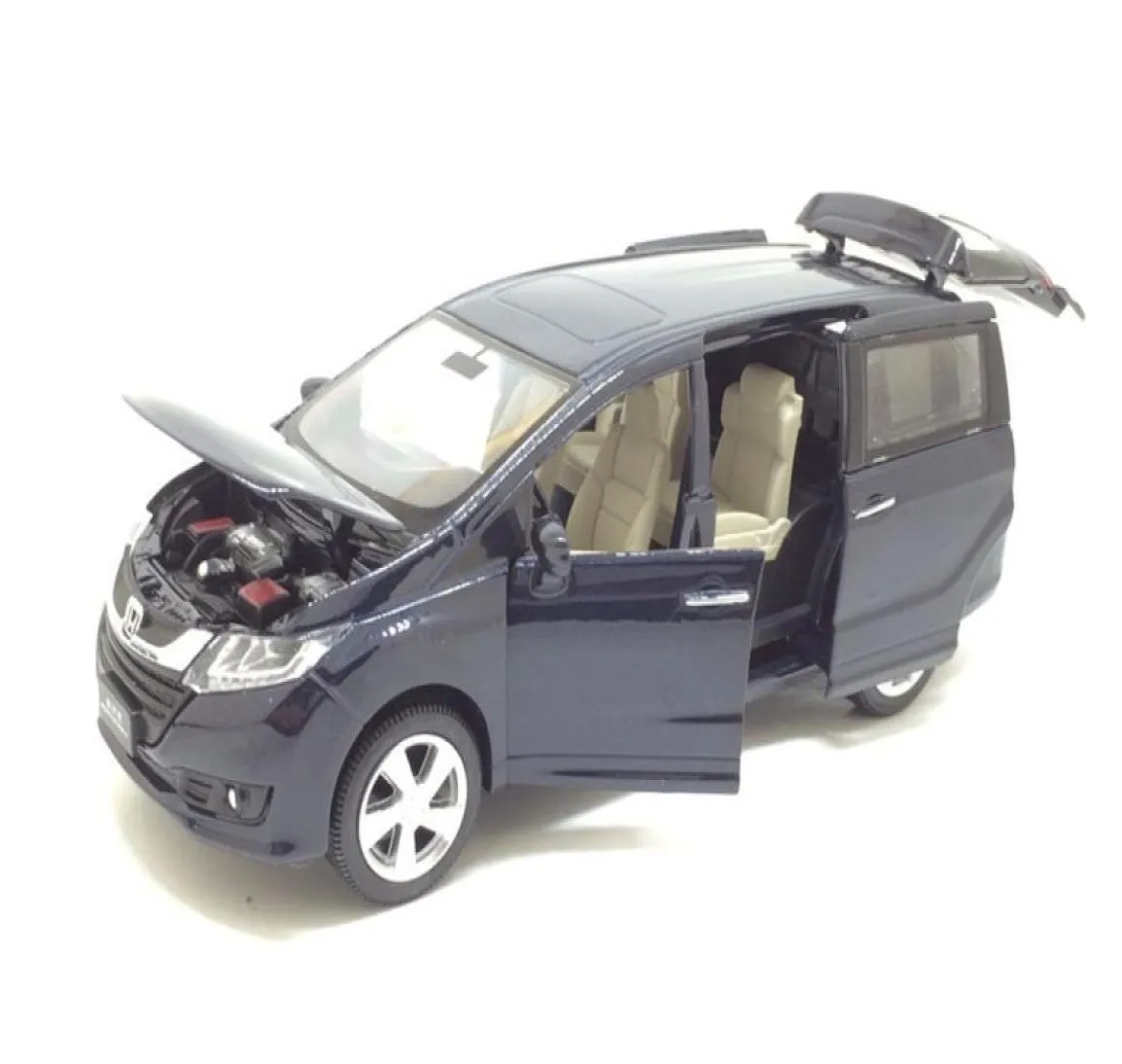 1:32 Ölçekli Diecast Alaşım Metal Xury MPV Araç Modeli Honda Odyssey Koleksiyon Araç Modeli Soundlight Toys CAR5294626