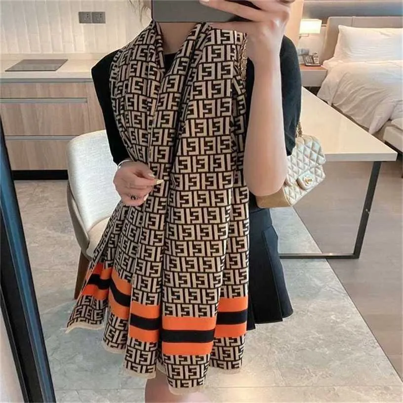 18% OFF New scarf Women's decorative shawl Thick neck cashmere Korean version brushed autumn and winter live broadcast