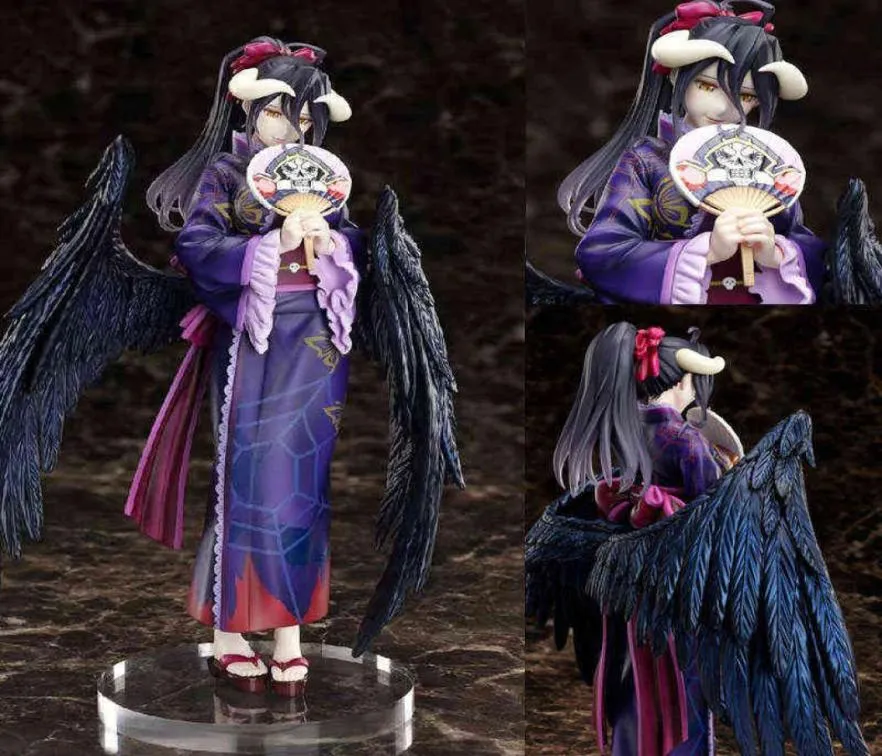 Anime OVERLORD Albedo PVC Action Figure Toy Game Statue Anime Figure Collectible Model Doll Gift H11246908484