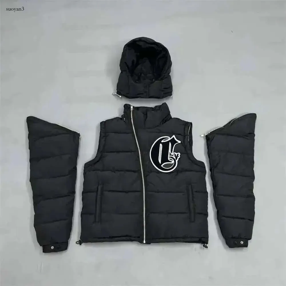 Corvidae Winter Down Jacket Parkas Detachable Coat Wear Topest Quality Original Embroidery Warmth Jackets