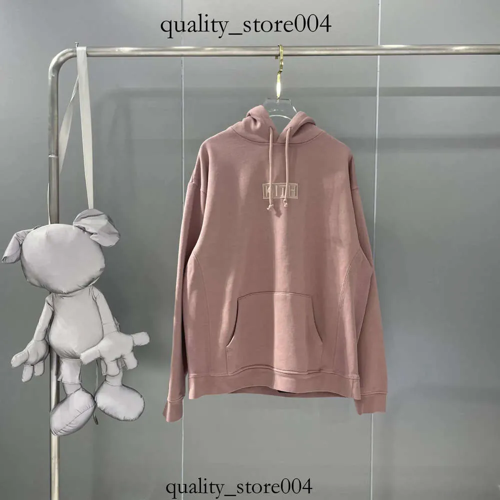 Kith Kith sweat à capuche automne hiver coton KITH pulls à capuche coupe ample lettres brodées sweats à capuche Kith 537 874