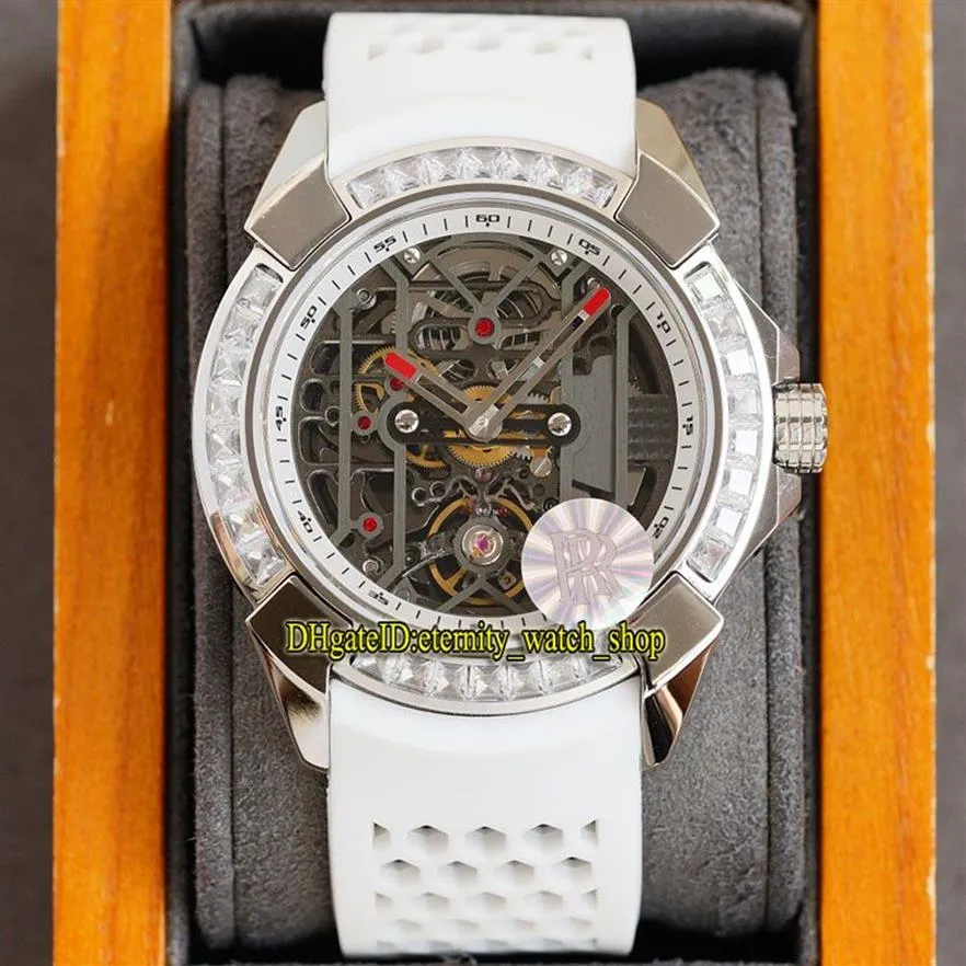 Eternity Jewelry Uhren RRF Neueste Produkte ex100 20 WR WB A EPIC X CHRONO Skelett Zifferblatt Automatische mechanische Herren Watch t Diamon227s